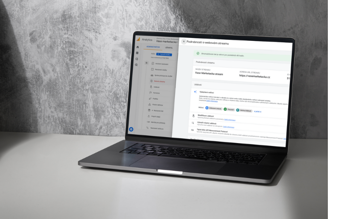 Nastavení Google Analytics 4 - Vaše marketačka